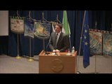 Pozzuoli (NA) - L'intervento di Renzi all'Accademia Aeronautica (10.11.16)