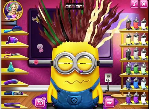 Minions Games - Minions Real Haircuts - Minion Dispicable Me Games
