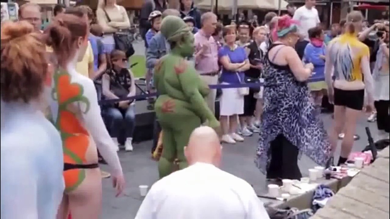 Amazing bodypainting festival #19 [HD, 720p]