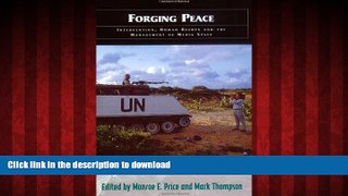Buy book  Forging Peace: Intervention, Human Rights and the Management of Media Space online to buy