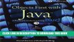 Best Seller Objects First with Java: A Practical Introduction Using BlueJ (5th Edition) Free