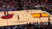 Dwyane Wade's Nice Spin Reverse And-1 | Bulls vs Heat | November 10, 2016 | 2016-17 NBA Season