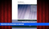 Buy books  Evidence Exam Pro-Objective (Sum   Substance Exam Pro Series)