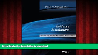 Buy book  Evidence Simulations: Bridge to Practice