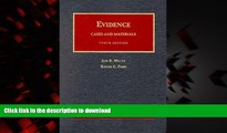Best books  Evidence, Cases and Materials: Cases and Materials (University Casebook Series)