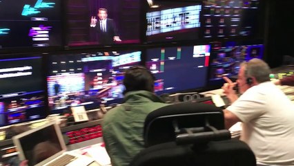 Mannequin Challenge d'une émission de TV aux USA - James Corden