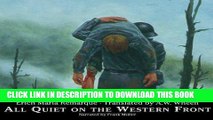 Read Now All Quiet on the Western Front Download Online