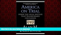 Best book  America on Trial: Inside the Legal Battles That Transformed Our Nation online to buy