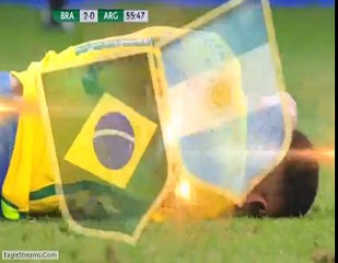 Neymar horror foul
