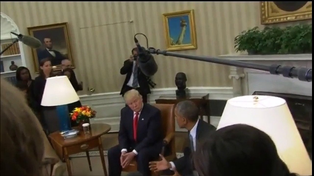 Trump rencontre Obama à la maison blanche... Elections Américaines 2016