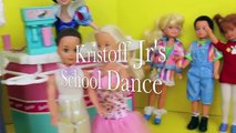 DisneyCarToys Frozen Kristoff Jr School Crush School Dance PART 3 Anna, Elsa Kristoff Barbie