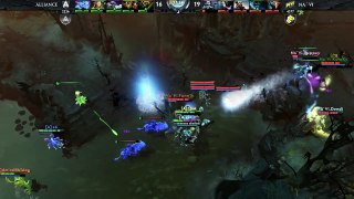 NaVi vs Alliance [teamfight] D2L HyperX Dota 2 Highlights