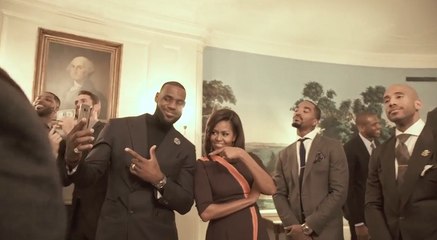 Le Mannequin Challenge des Cavaliers avec Michele Obama à la Maison Blanche