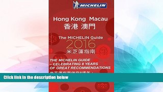 Ebook Best Deals  MICHELIN Guide Hong Kong   Macau 2016: Restaurants   Hotels (Michelin