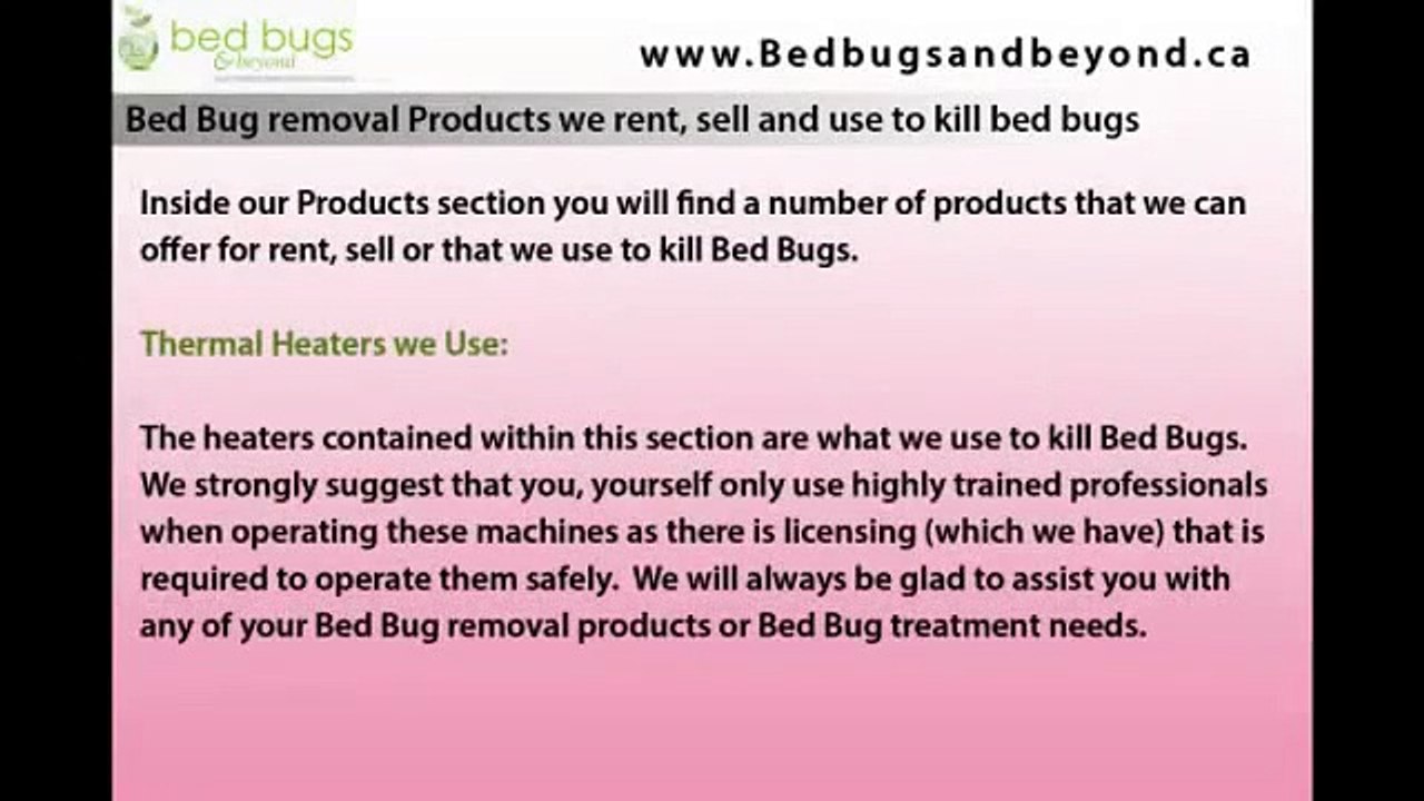 Bug Removal Products