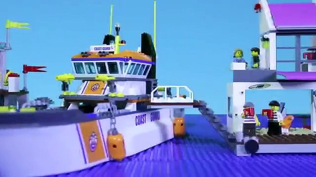 Купить Набор Лего Сити - Спасательный Катер (Видео - Lego City)