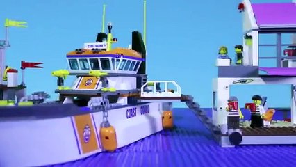 Купить Набор Лего Сити - Спасательный Катер (Видео - Lego City)
