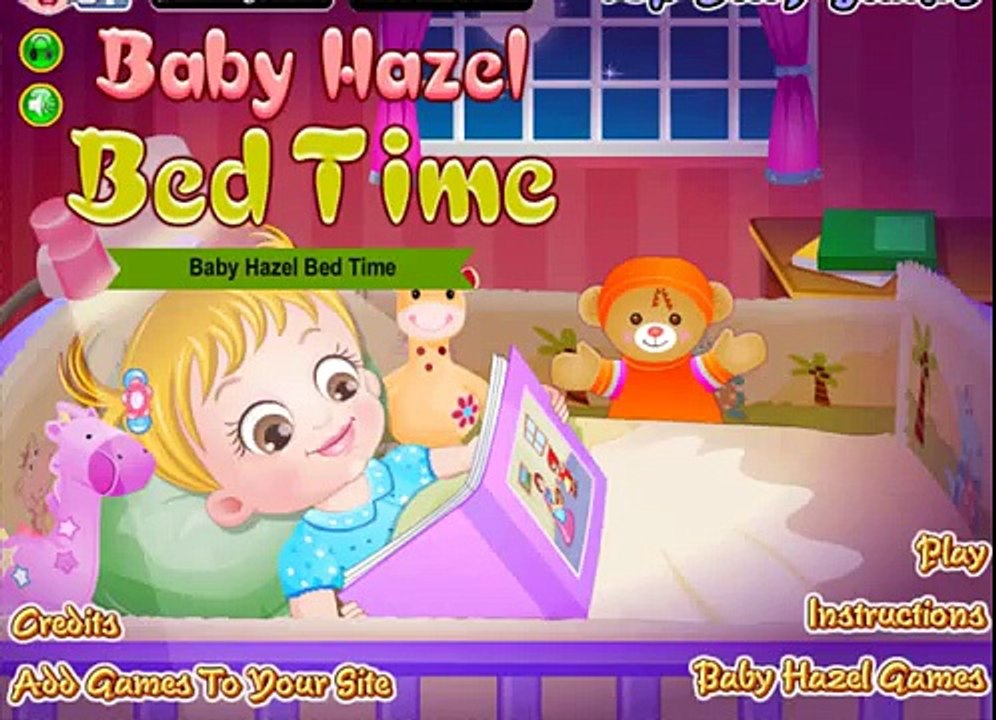 Baby Hazel Bed Time - Baby Hazel Game Movie For Kids - Baby Hazel Game