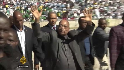 South Africa's Zuma survives no-confidence vote