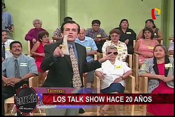 Los ‘talk shows’ inolvidables de la TV peruana