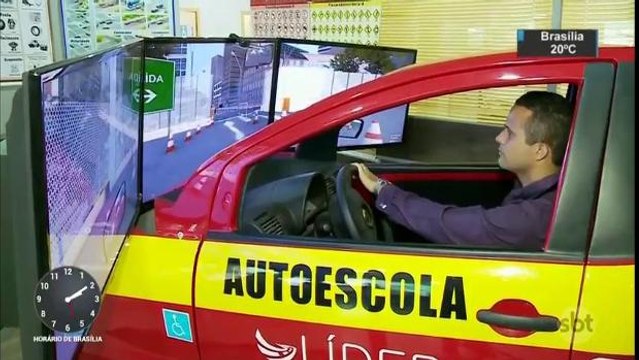 Simulador será obrigatório nas autoescolas a partir de janeiro