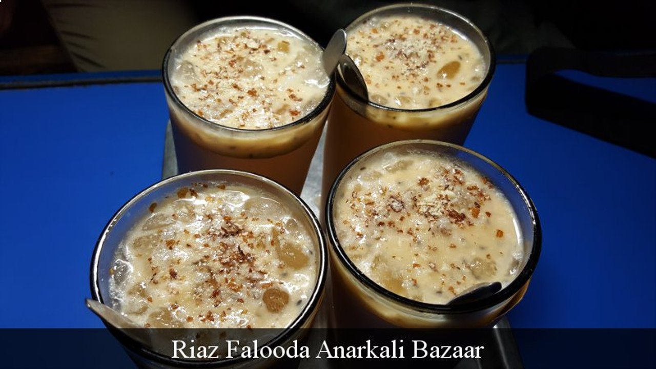 Riaz Faluda | Rabri Milk | Sweet Milk Beverage | Best Faluda in Lahore | Lahore Street Food II