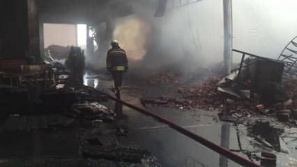 Lastik Fabrikasında Yangın - Samsun