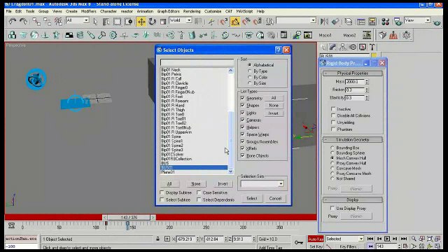 Introduction to Reactor in 3ds Max 16