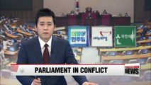 Opposition parties vow to participate in mass rally, as Saenuri's internal feud continues