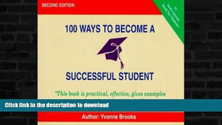 READ  100 Ways To Become a Successful Student  BOOK ONLINE