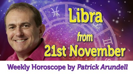 Libra Weekly Horoscope from 21st November 2016