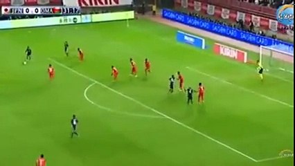 日本 vs オマン 2-0 大迫 勇也 - japan vs  oman 1-0 goal Yuya Osako 11-11-2016
