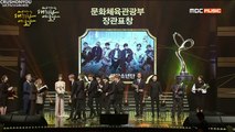 [POLSKIE NAPISY] 161103 Pop Culture Art Award, BTS Awarded Commendation from the Minister of Culture, Sports and Tourism