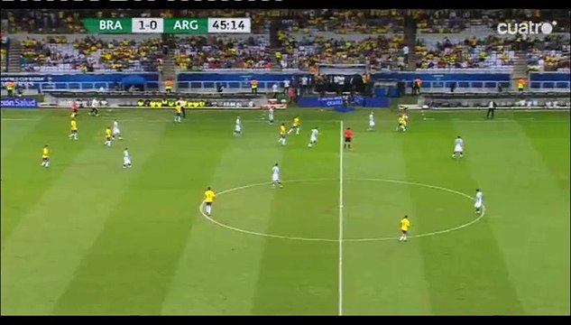 But Neymar Brésil vs Uruguay 2-0