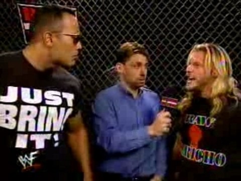 WWF - The Rock & Chris Jericho Interview