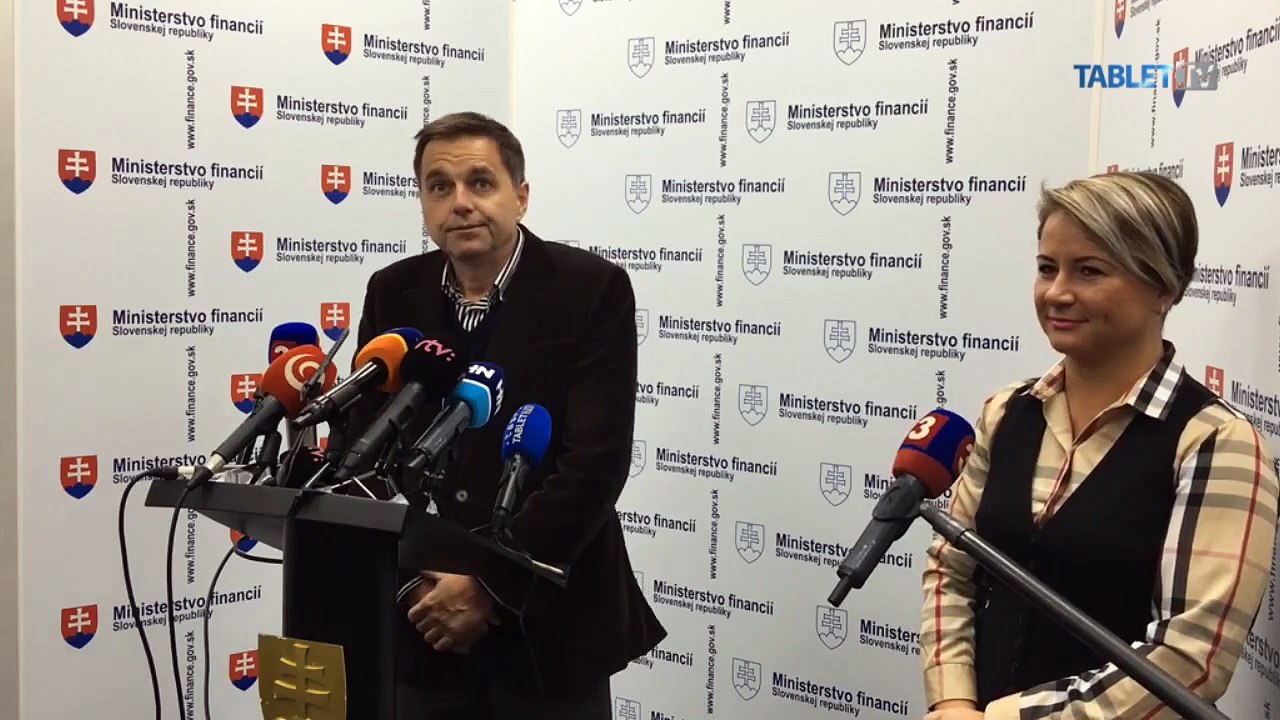ZÁZNAM: Brífing ministra financií Petra Kažimíra
