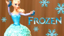 Cómo hacer una tarta de Elsa de Frozen - Receta fácil - Doll Cake