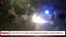 Coup dÉtat en Turquie_ des images des attaques rebelles diffusées....