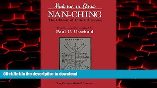 Best books  Nan-ching_The Classic of Difficult Issues (Comparative Studies of Health Systems and