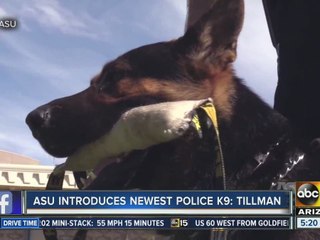 ASU introduces newest police K9