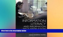 Free [PDF] Downlaod  Information Literacy and Information Skills Instruction: Applying Research
