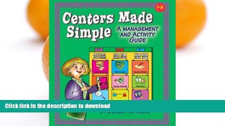 READ BOOK  Centers Made Simple FULL ONLINE