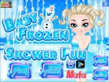 Baby Frozen Games-Baby Frozen Shower Fun Video Play-Baby Games Online-Disney Frozen Games