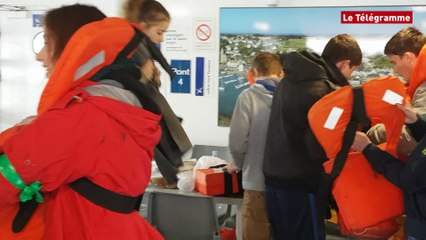 Belle-Ile-en-Mer. Exercice en mer : le Vindilis évacué