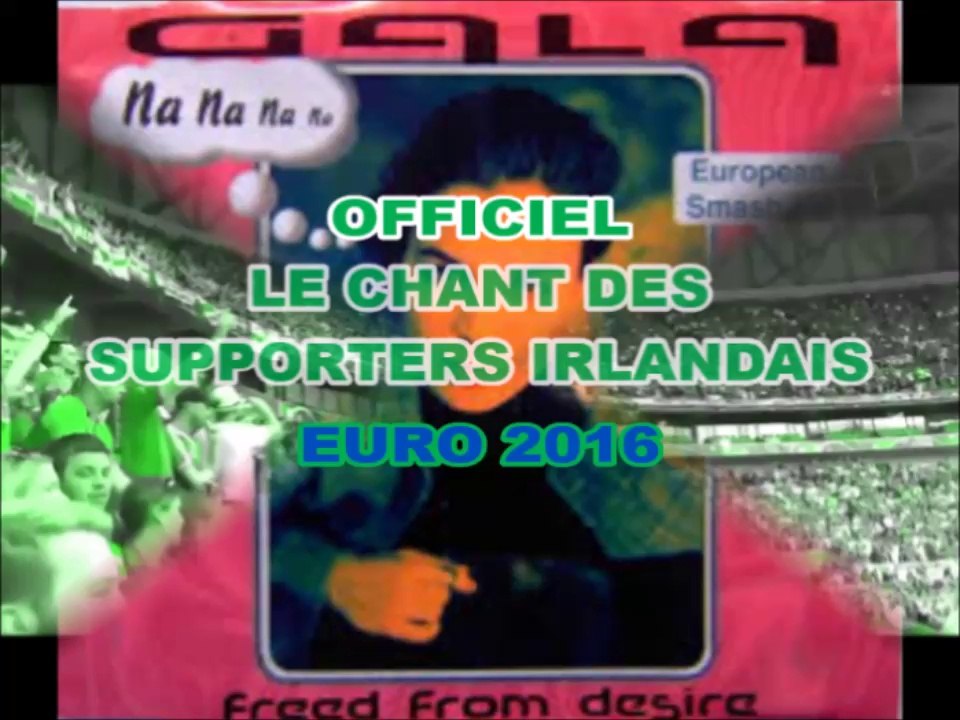 La chanson officielle des supporters Irlandais - International football
