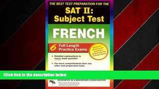 READ book  The Best Test Preparation: Sat II : Subject Test : French  FREE BOOOK ONLINE