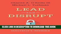 [BOOK] PDF Lead and Disrupt: How to Solve the Innovator s Dilemma Collection BEST SELLER