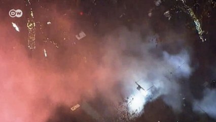 Violência em protesto anti-Trump no Oregon