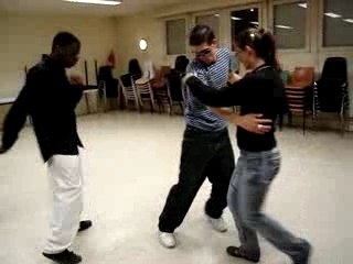 choré salsa 2 gars une fille