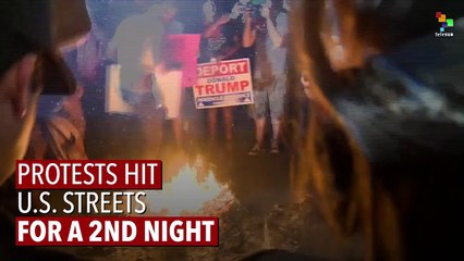 Thousands Protest Trump Win Across U.S.